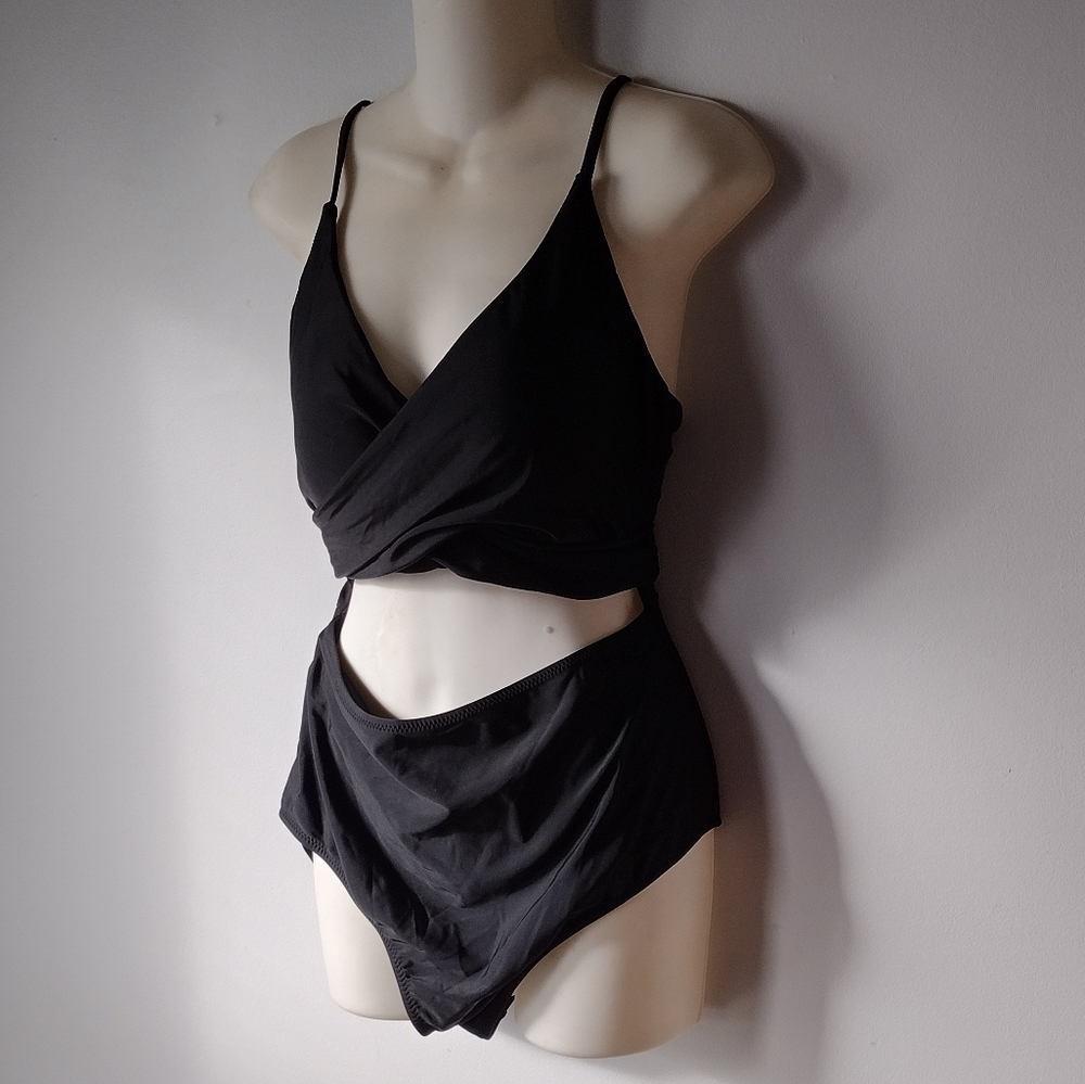 Tie-Up Spaghetti Strap One Piece